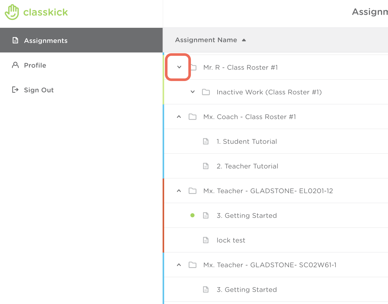 how to submit assignment on classkick