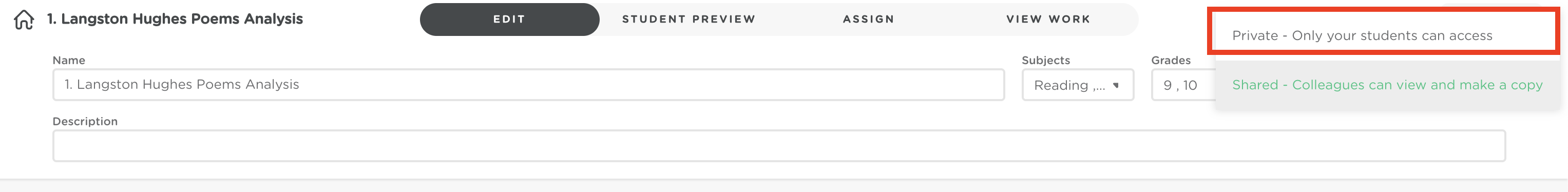 Share Assignment Private setting.png