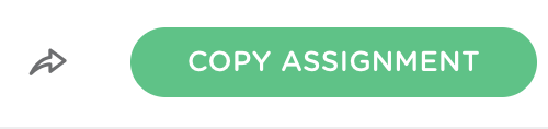 The green copy assignment button is shown.