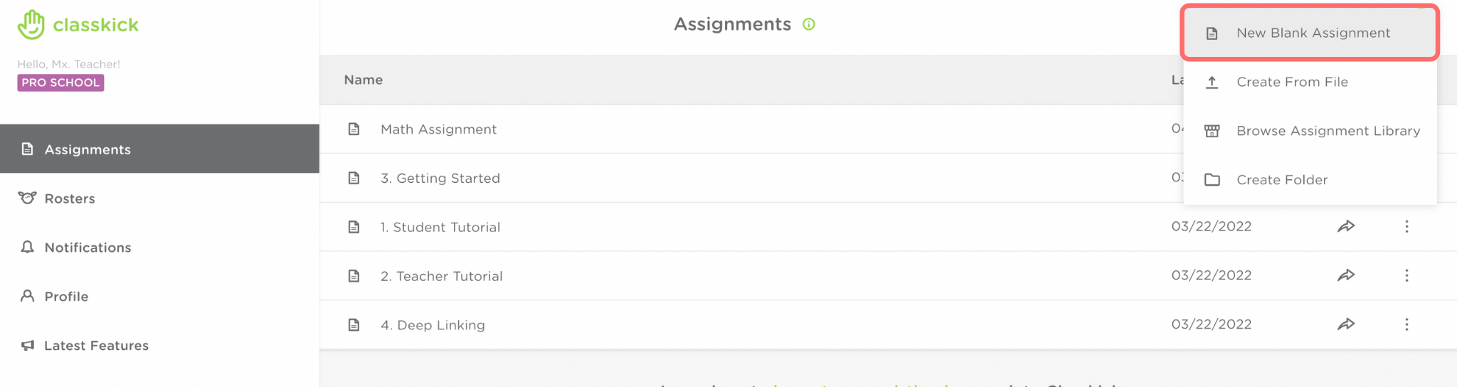 how to submit assignment on classkick